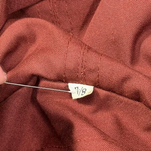 Vintage Nouvelle Rust Hooded Winter Coat – Women's M - Picture 7 of 8